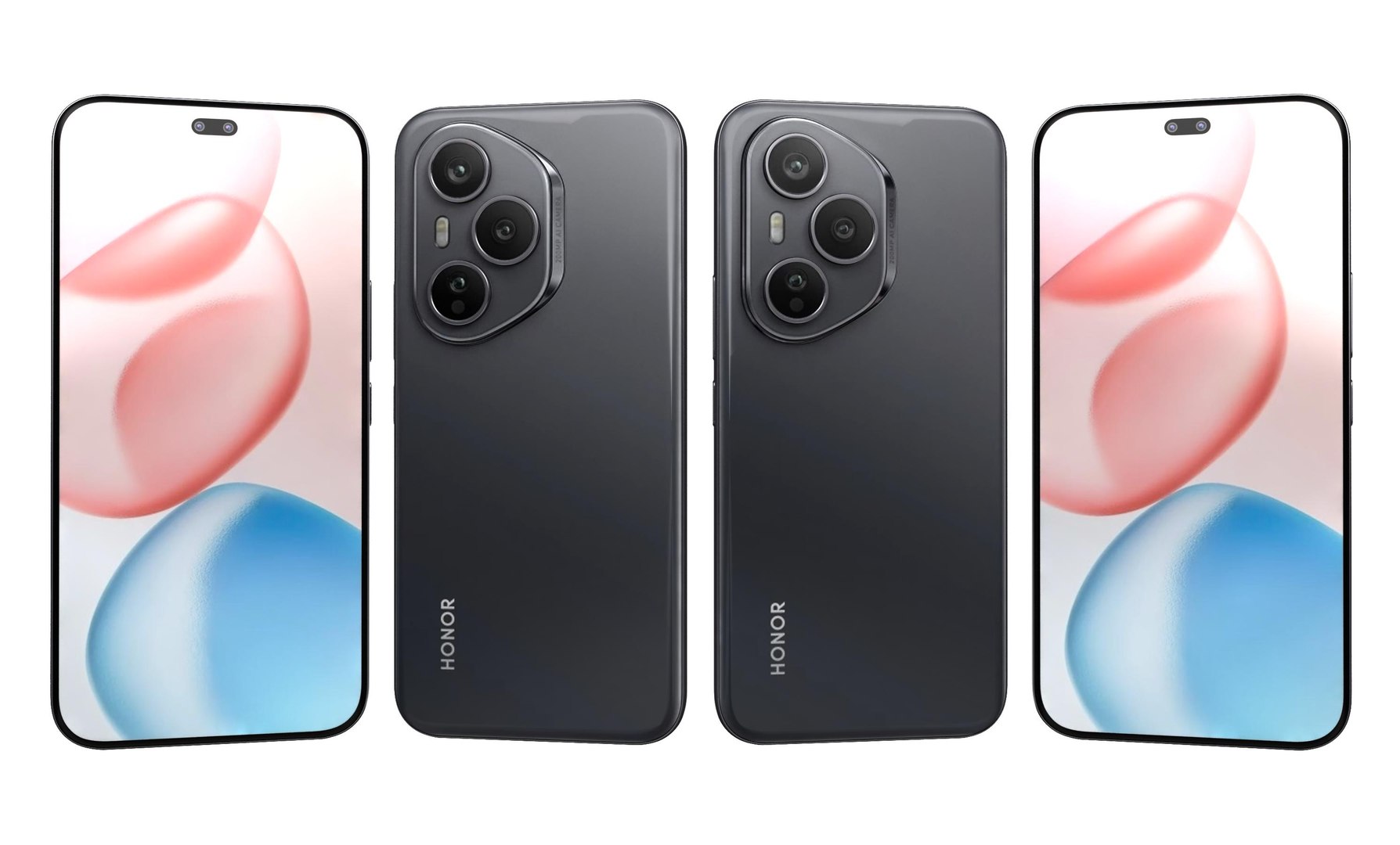 HONOR 400 Pro All Colors 3D - TurboSquid 2417167