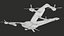 Airbus CityAirbus eVTOL Flying Taxi White PBR 3D model