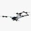 Airbus CityAirbus eVTOL Flying Taxi White PBR 3D model