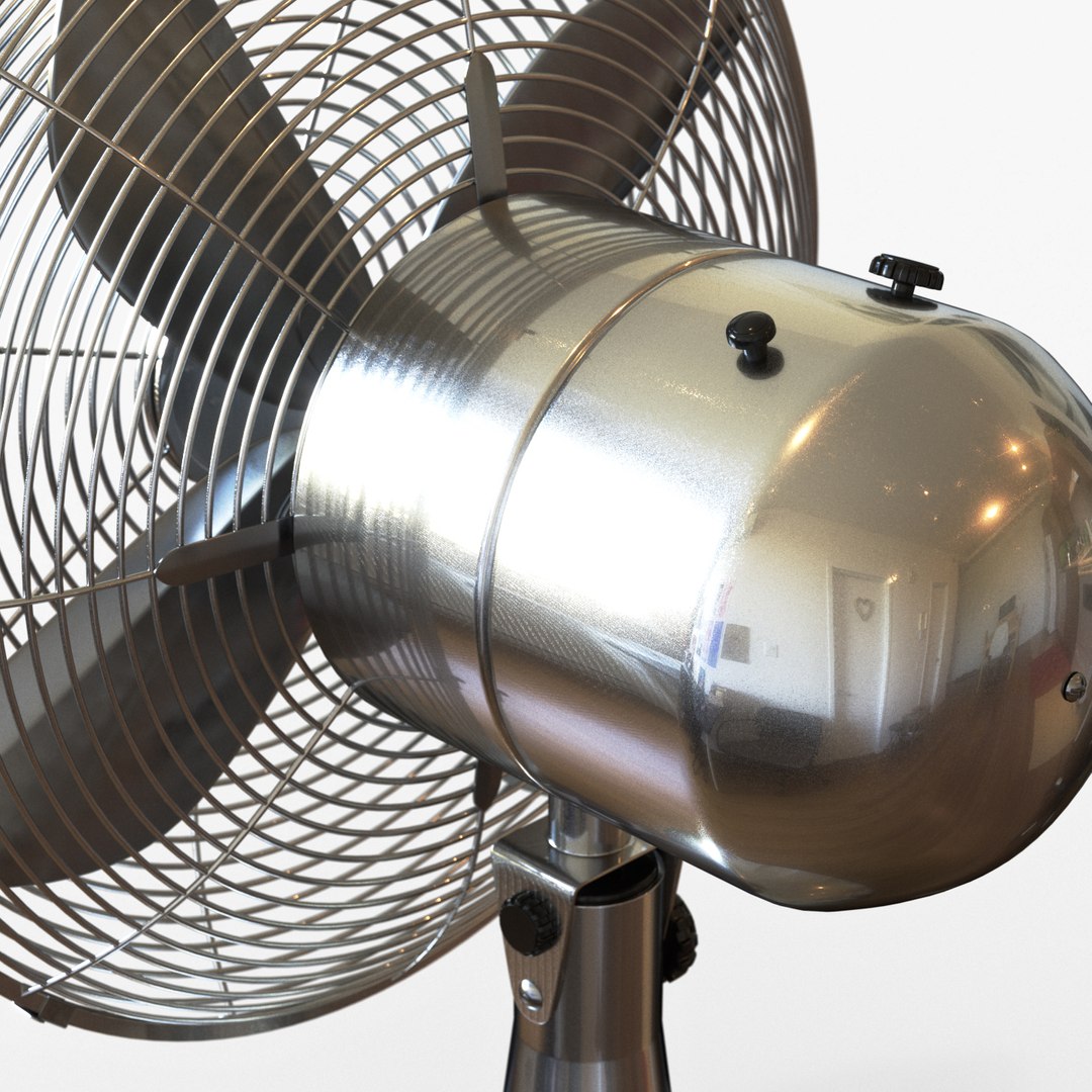 Desk fan model - TurboSquid 1478042