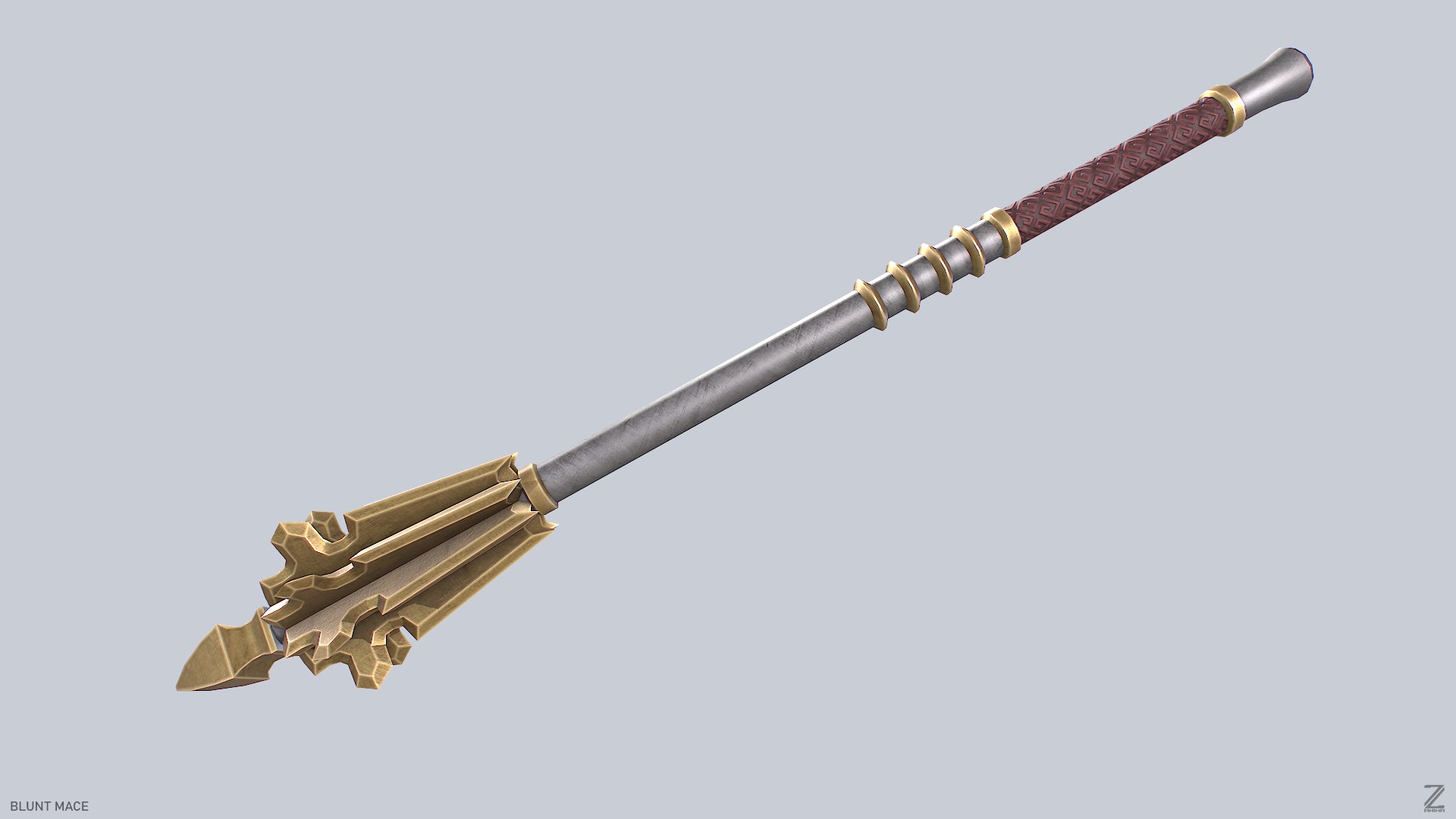3D Model Blunt Mace TurboSquid 2231551