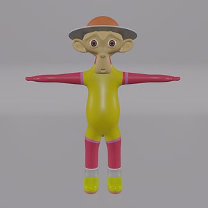 3D model MONKEY