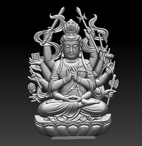 stl kwan yin 3D