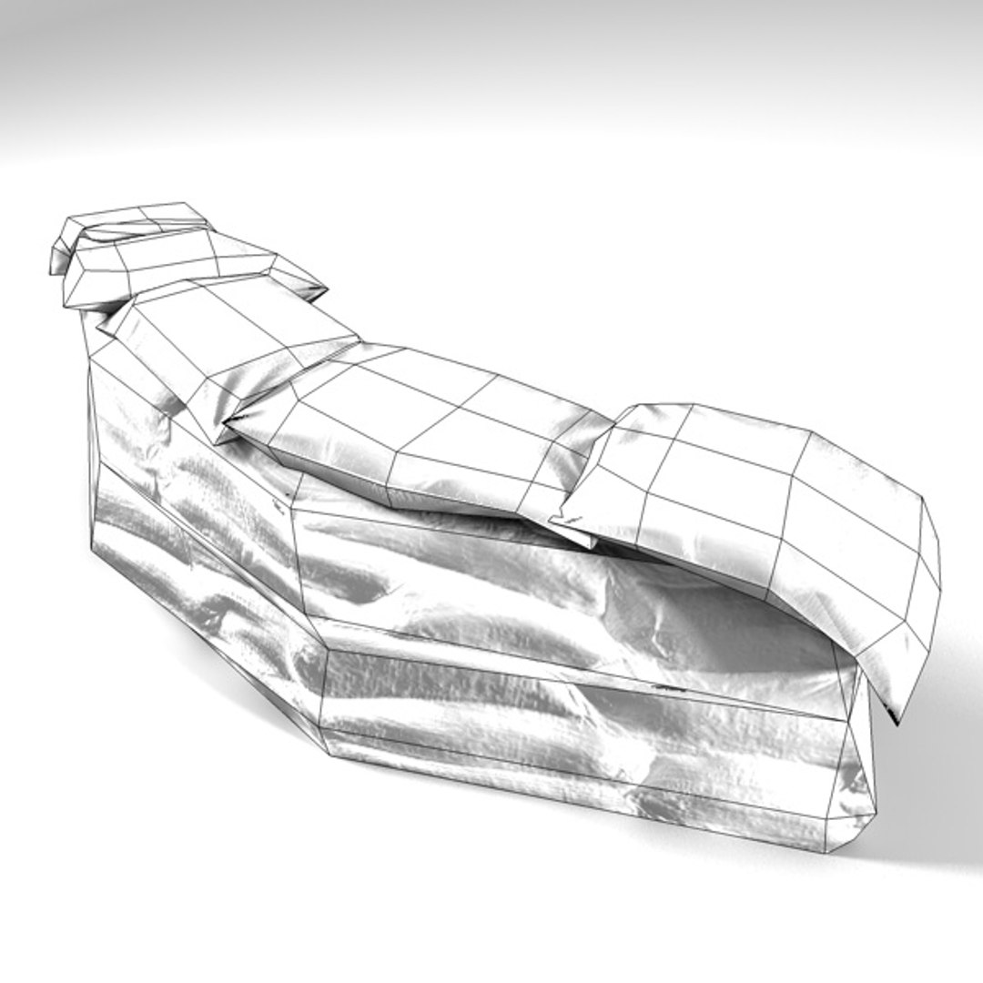 3d Ready Sandbags Model