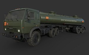 3D Kamaz Fuel Tank