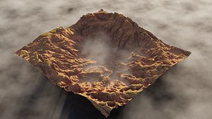 Desert deadlands 3D model