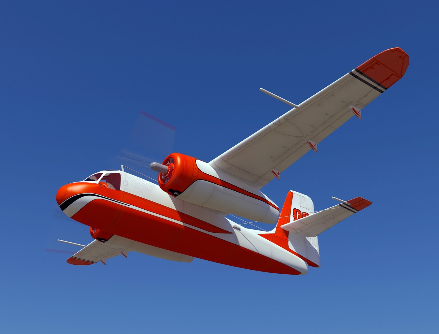 Grumman S2f Aerial Tracker 3d Max
