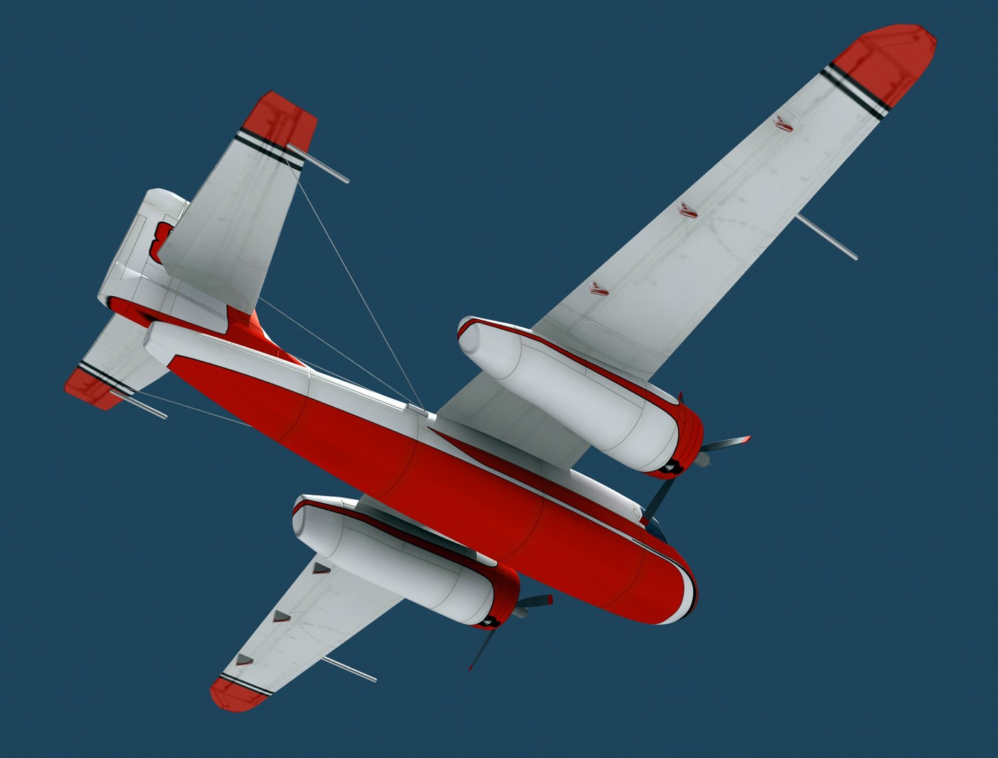 Grumman S2f Aerial Tracker 3d Max