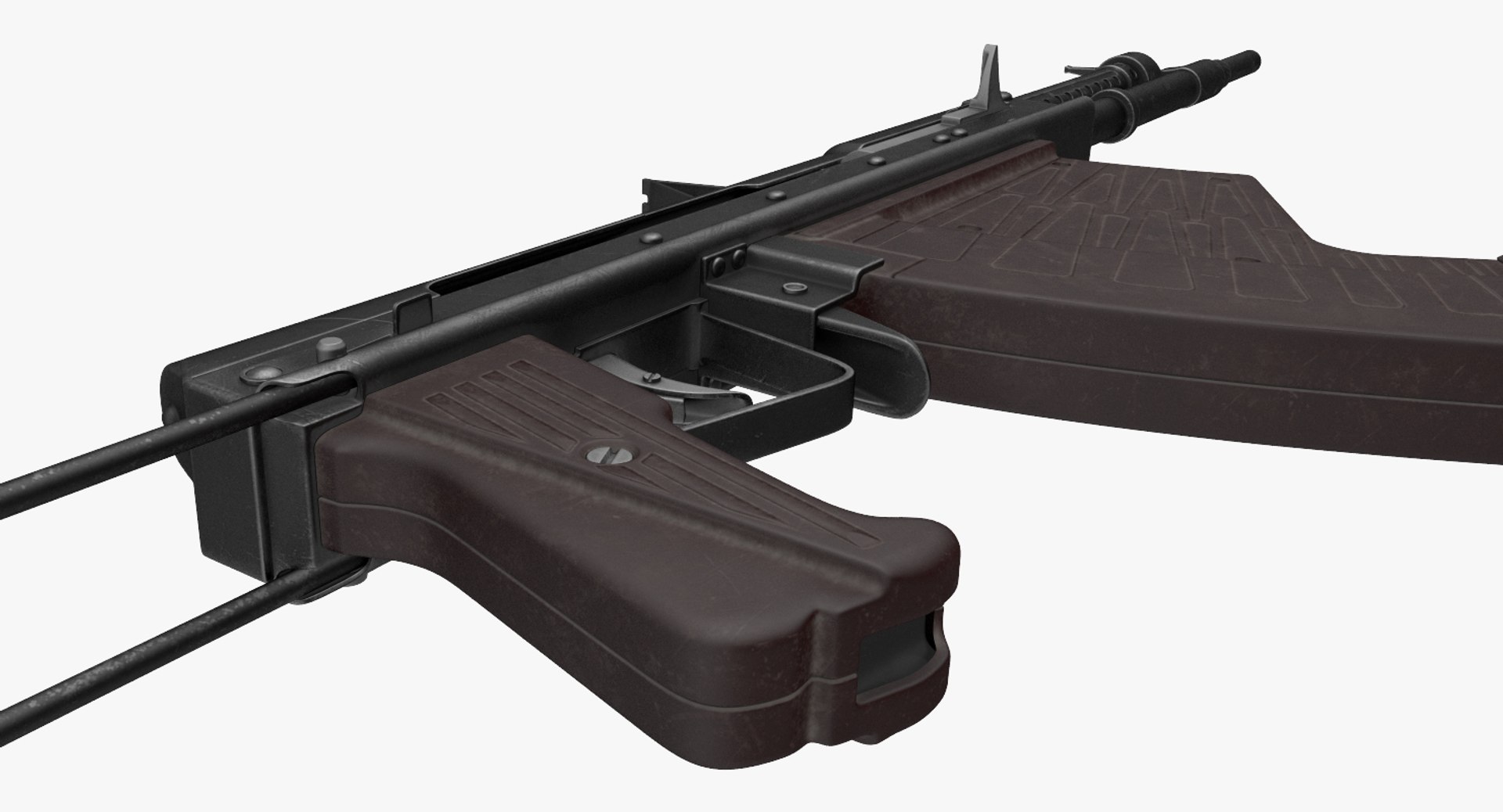3d Model Aps Underwater Assault Rifle