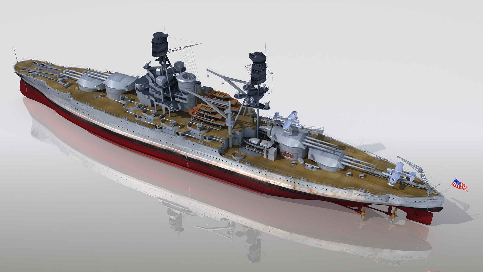3D USS Pennsylvania BB-38 https://p.turbosquid.com/ts-thumb/Id/TBlZu9/5r/bb38_lite_017/jpg/1686829668/1920x1080/fit_q87/fa3e9a233a392ccbc452096b0058c4a1fda8c3b4/bb38_lite_017.jpg