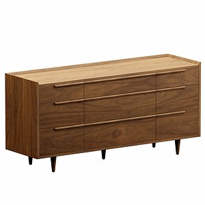 Crate and Barrel Tate 3D model