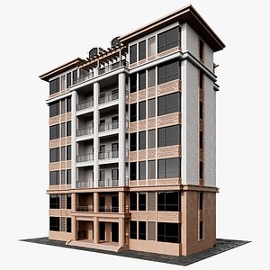 Residential Building 8 Storey Apartment