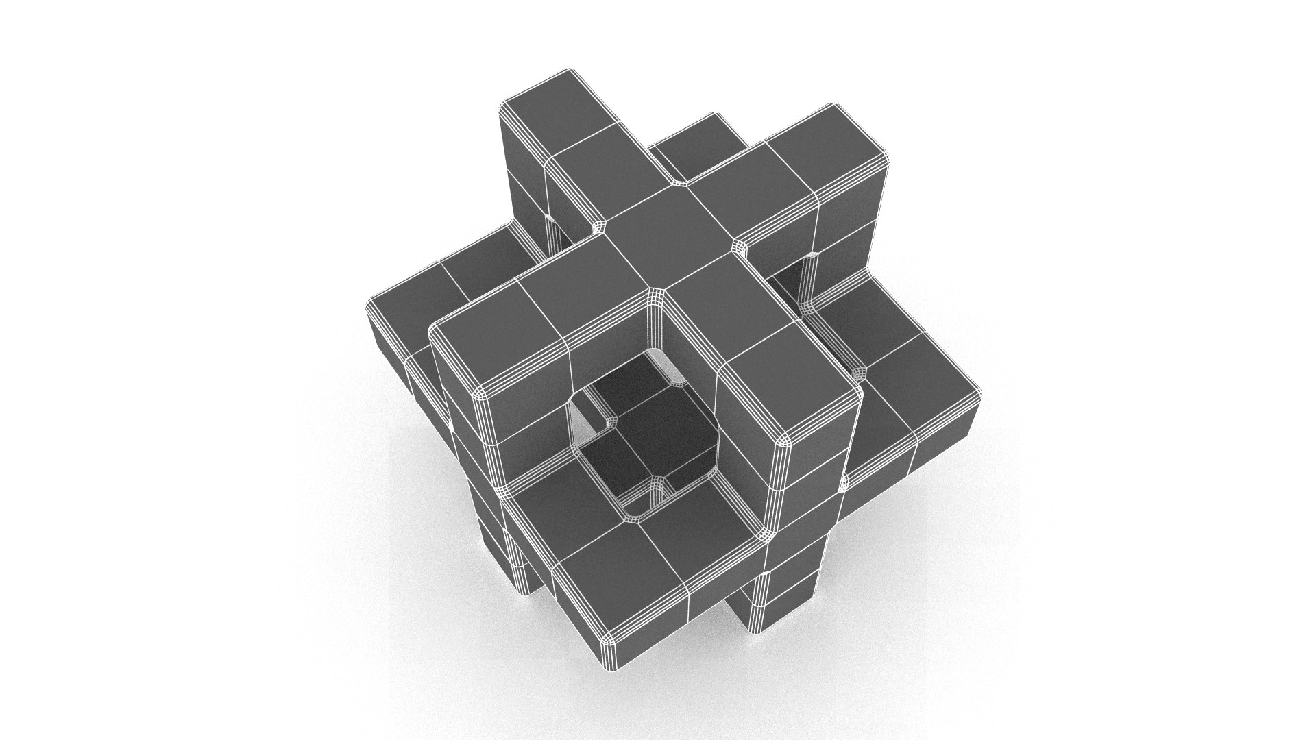 Cube model - TurboSquid 1638754