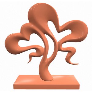 Abstract sculpture M122 model