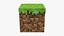 Блок травы Minecraft