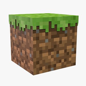 Minecraft Grass Block model