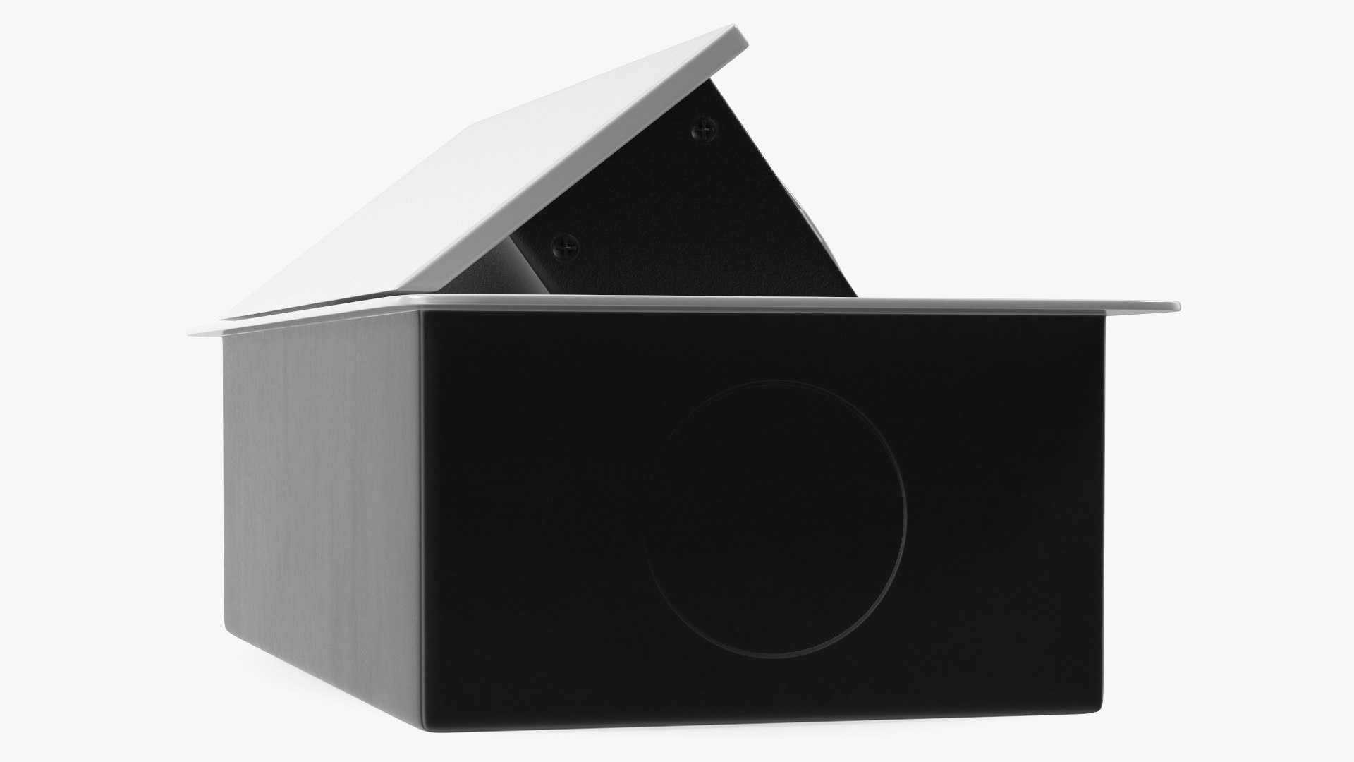 3D model White Double Hidden Socket - TurboSquid 2079654