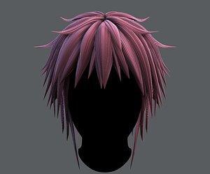 hair style man v06 model