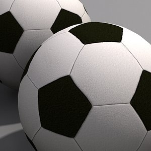 soccer ball 3d model