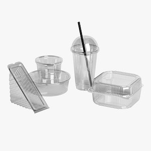 3D plastic containers