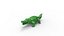 Crocodile Voronoi Style