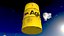 Agip Oil Barrel