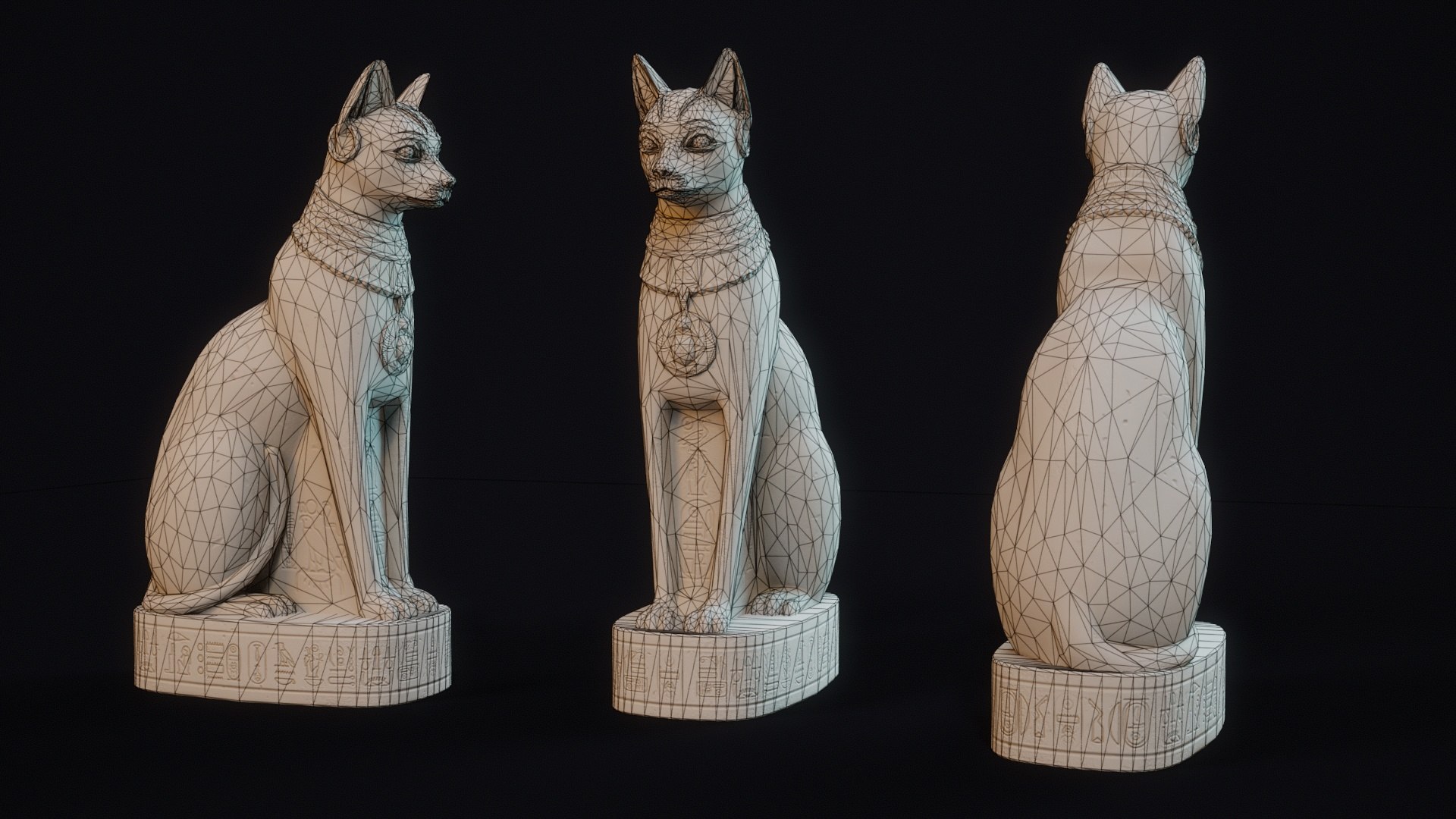 Egyptian sculptures  and statues 3D model https://p.turbosquid.com/ts-thumb/Ie/1JBWyt/Gp/cat_008/jpg/1773229764/1920x1080/fit_q87/46d194b4e8e6e1da8fd830b2da6d8bfdfb8ebb21/cat_008.jpg