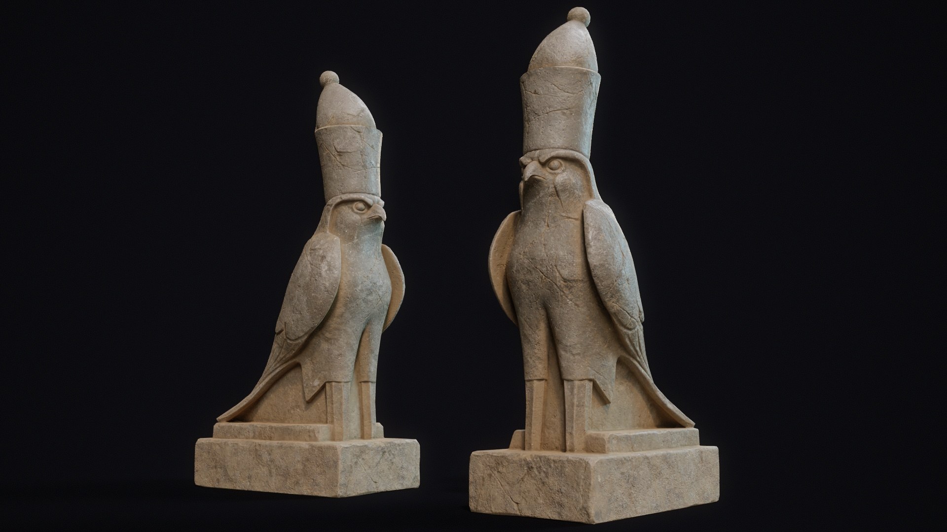 Egyptian sculptures  and statues 3D model https://p.turbosquid.com/ts-thumb/Ie/1JBWyt/I7/horus_edfu/jpg/1773055660/1920x1080/fit_q87/9b58a20a7fe668fd7f480193048b7eb132b3f4b2/horus_edfu.jpg