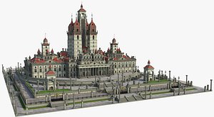 3D castle