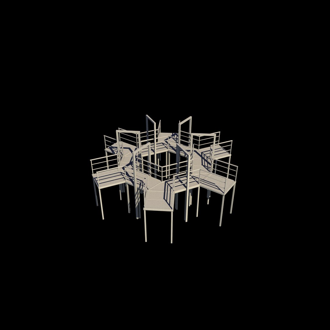 Modular Industrial Platform 03 3D Model 3D Model - TurboSquid 2529179