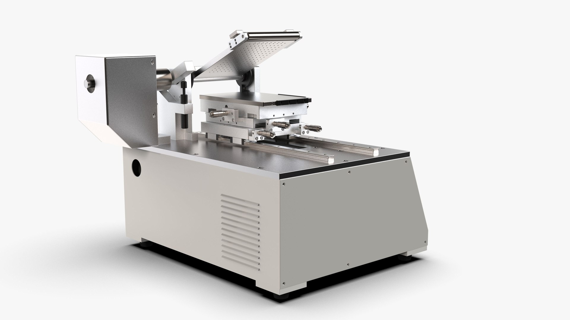 7 Inch LCD Screen Laminating Machine Motor Drive Intelligent 3D Model ...