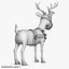 Cartoon Deer Rigged