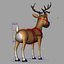 Cartoon Deer Rigged