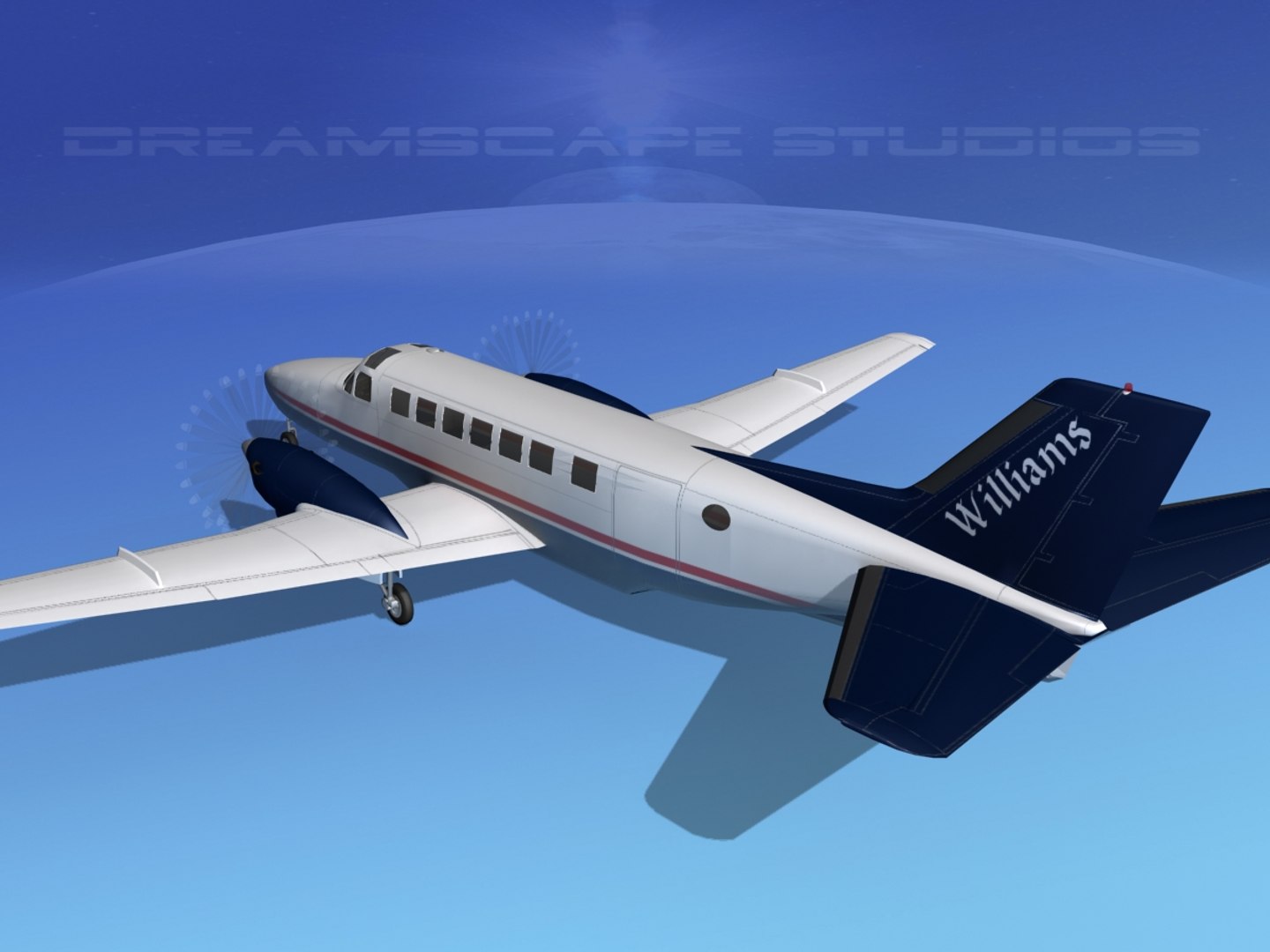 Max Beechcraft Airliner Turboprop