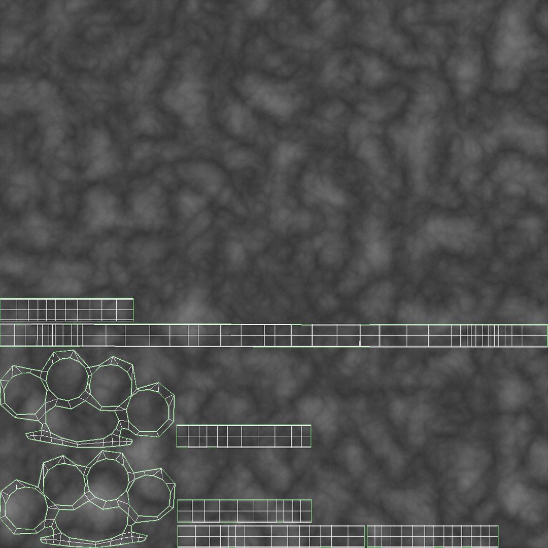 Brass Knuckles Hate 3d Max