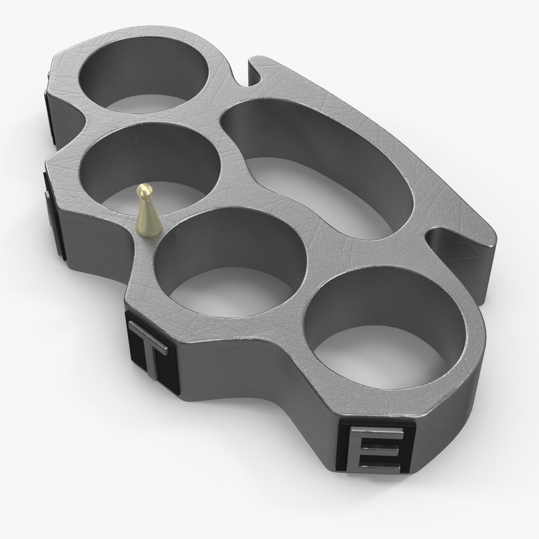 Brass Knuckles Hate 3d Max