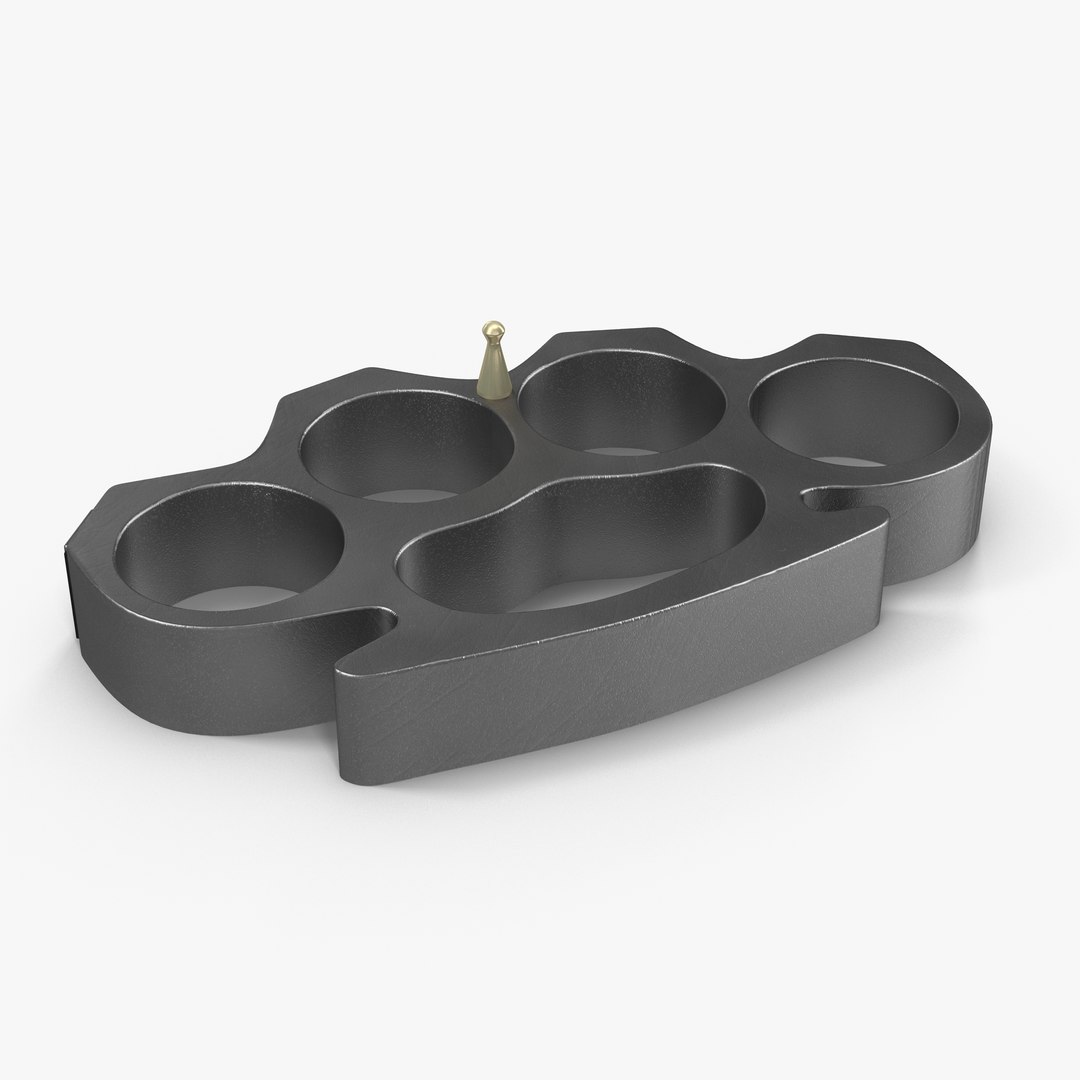 Brass Knuckles Hate 3d Max