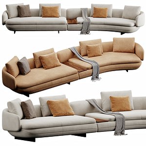 3D Minotti Vivienne model