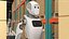 Humanoid Service Robot White