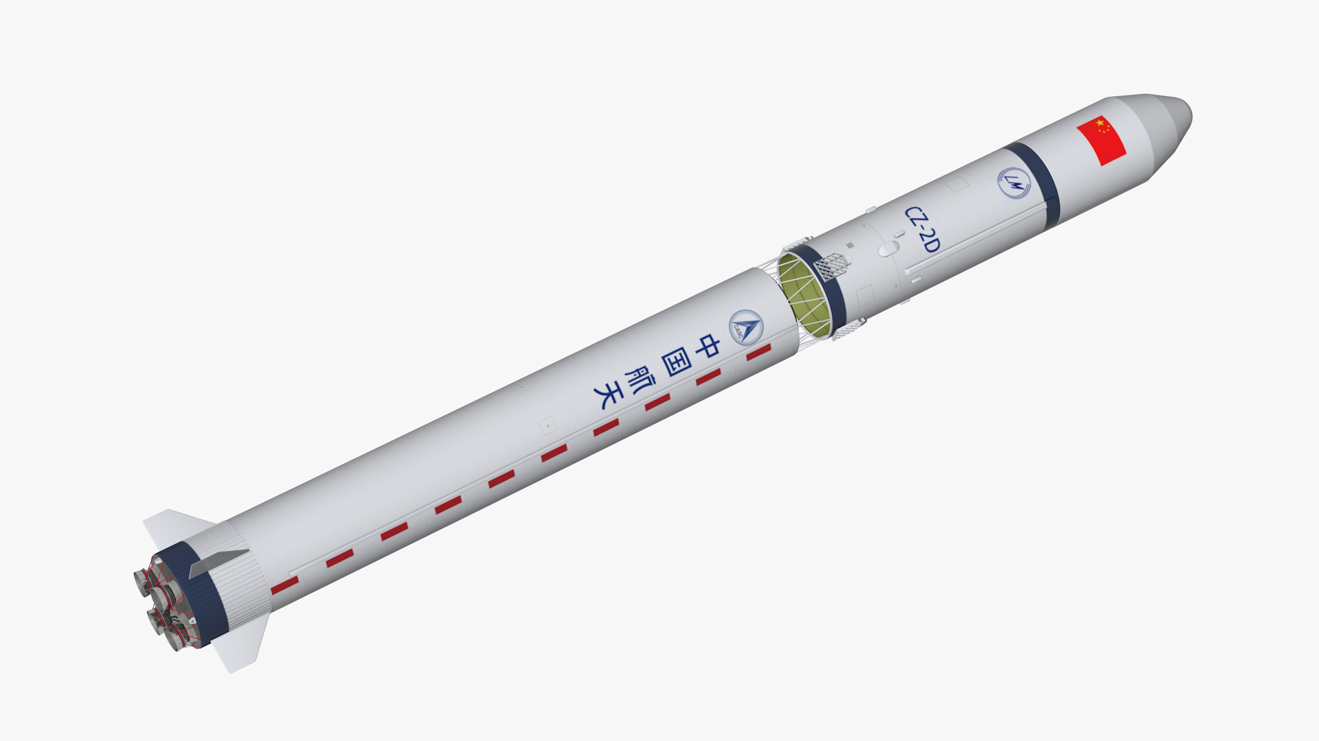 Long March CZ-2D model https://p.turbosquid.com/ts-thumb/Ie/PEOFR4/Se/cz2d/png/1670182317/1920x1080/turn_fit_q99/1c3e1c570a6de08ad37b7b1092c6b945c3e1a0db/cz2d-1.jpg
