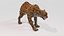 Rigged And Animated Jaguar High Quality 3D