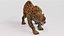 Rigged And Animated Jaguar High Quality 3D