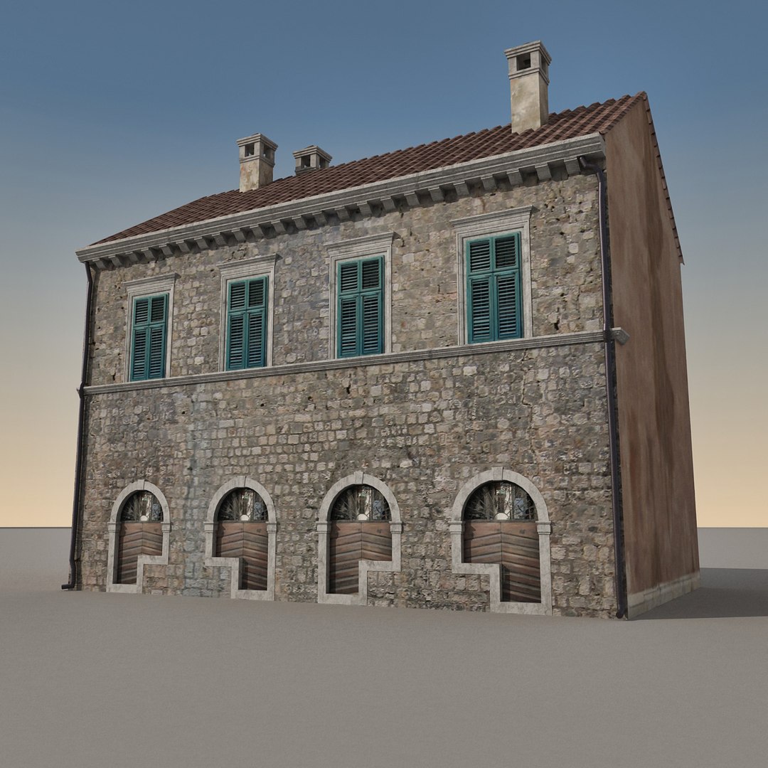Building Italian 3d Model
