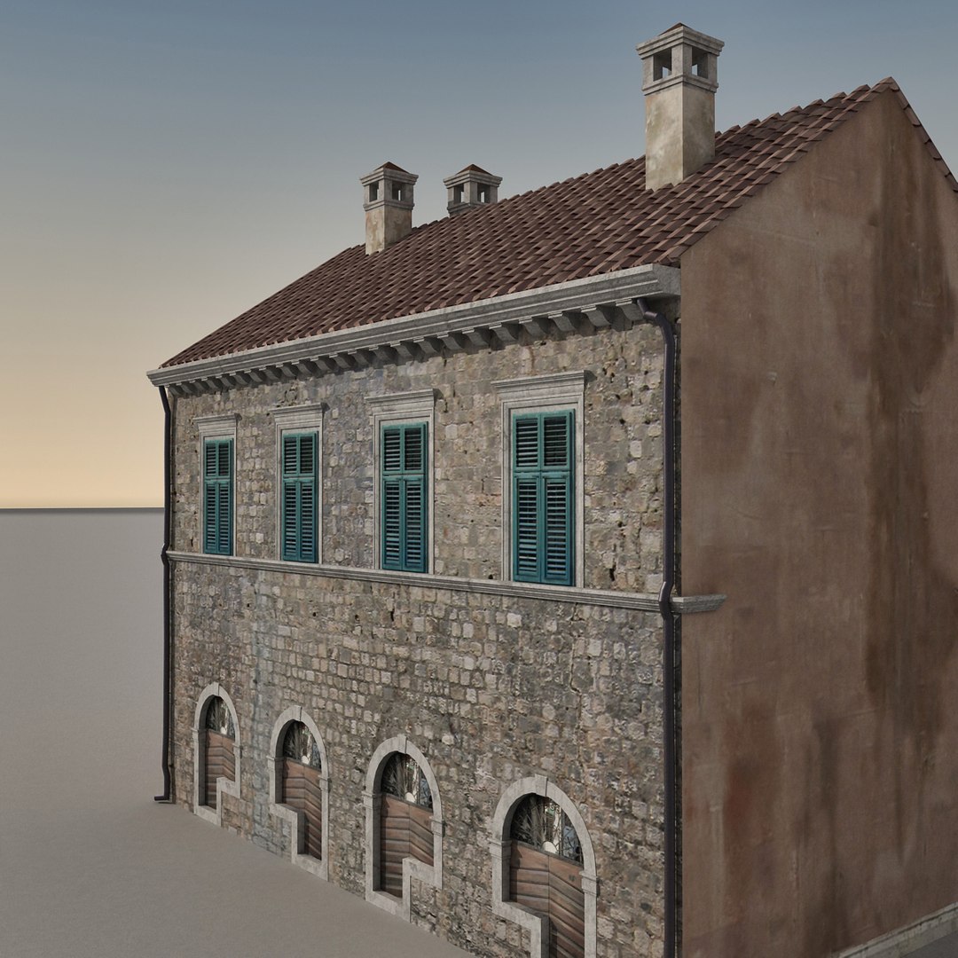 Building Italian 3d Model