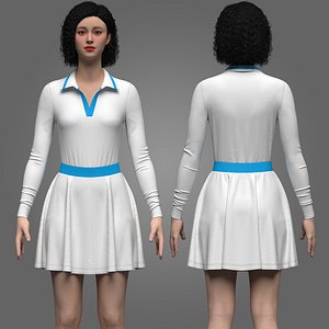 Women For Athletic Dress Fullsleeve model