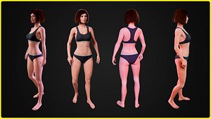 Realistic Female Base Model