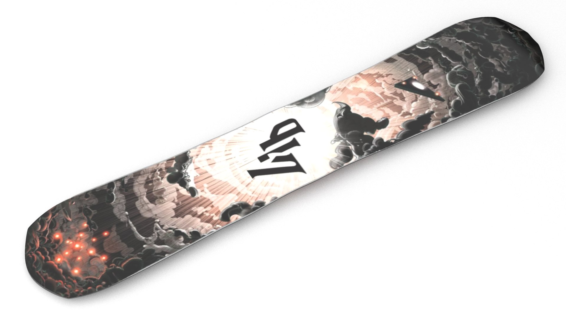 3D Snowboard LIB TECH T RICE PRO HP C2 2025 Model - TurboSquid 2333079