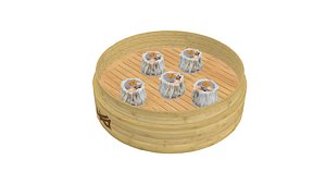 Cantonese-style Shumai 3D model