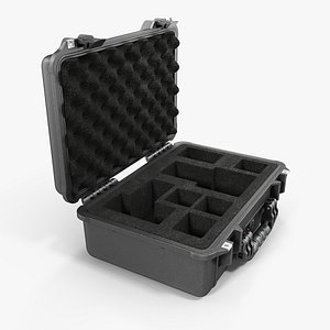 waterproof photo case black 3D model