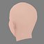 Cabeça da Elizabeth Marvel - Sem Cabelo - Cabeça de baixa poligonagem para jogos
